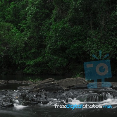 Gardners Falls In Maleny, Sunshine Coast Stock Photo