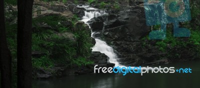 Gardners Falls In Maleny, Sunshine Coast Stock Photo