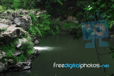 Gardners Falls In Maleny, Sunshine Coast Stock Photo