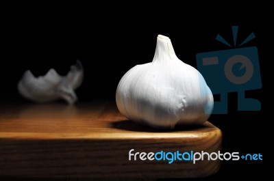 Garlic Stock Photo