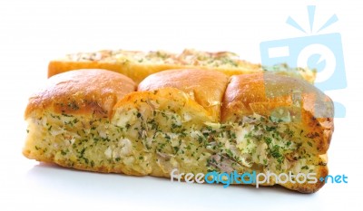 Garlic And Herb Bread Stock Photo