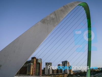 Gateshead, Tyne And Wear/uk - January 20 : View Of The Millenniu… Stock Photo