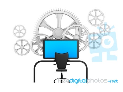 Gear, Technology Concept Stock Image