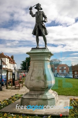 General Wofle's Statue Stock Photo