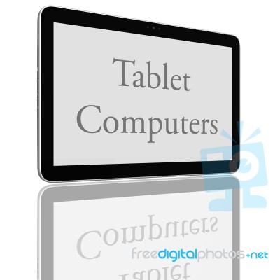 Generic Tablet Computer Stock Image