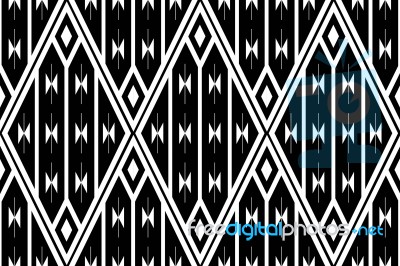 Geometric Ethnic Pattern Stock Image