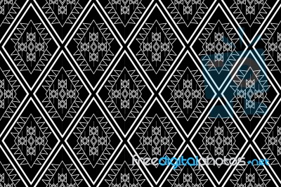 Geometric Ethnic Pattern Stock Image