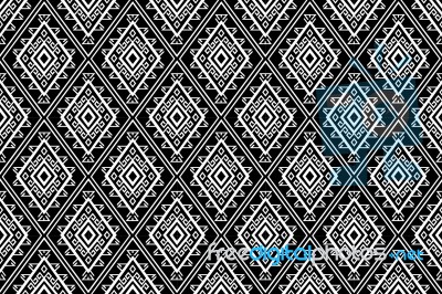 Geometric Ethnic Pattern Stock Image