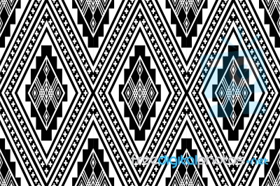 Geometric Ethnic Pattern Stock Image