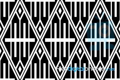 Geometric Ethnic Pattern Stock Image