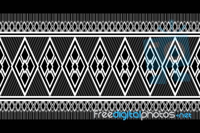 Geometric Ethnic Pattern Stock Image