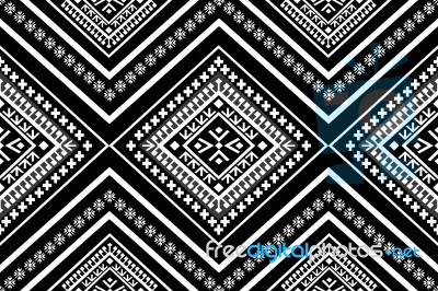 Geometric Ethnic Pattern Stock Image