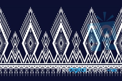 Geometric Ethnic Pattern  Stock Image