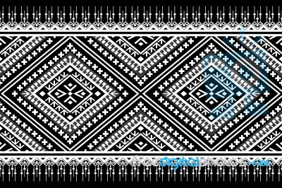 Geometric Ethnic Pattern Stock Image