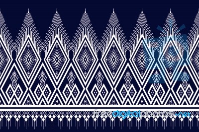 Geometric Ethnic Pattern  Stock Image