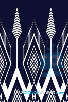 Geometric Ethnic Pattern  Stock Image