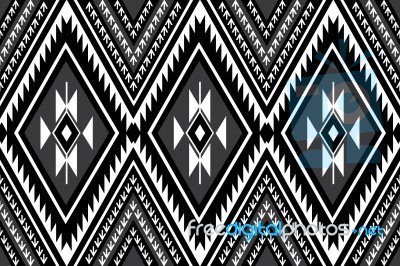 Geometric Ethnic Pattern Stock Image