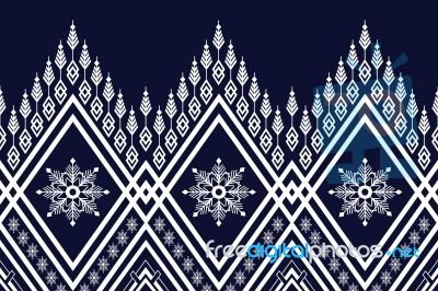 Geometric Ethnic Pattern  Stock Image