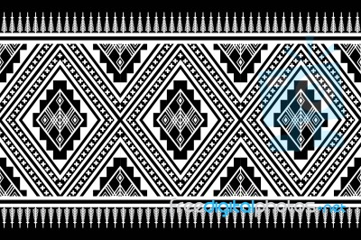 Geometric Ethnic Pattern Stock Image