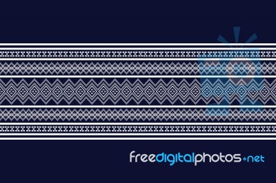 Geometric Ethnic Pattern  Stock Image