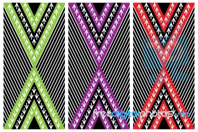 Geometric Ethnic Pattern  Stock Image