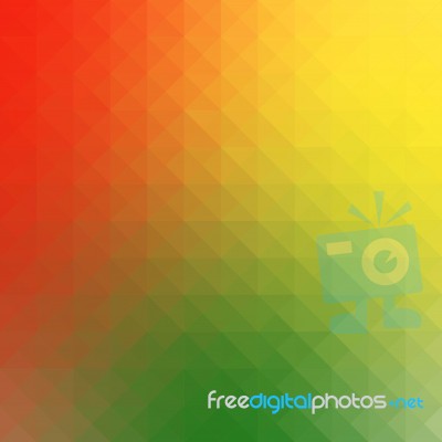 Geometric Reggae Background Stock Image