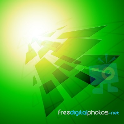 Geometric Style Background Means Digital Tiles Wallpaper
 Stock Image