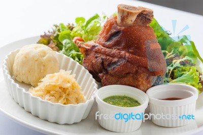 German Pork Hocks Stock Photo