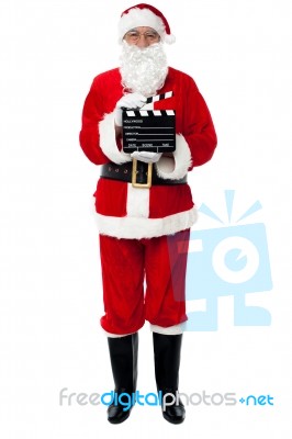 Get Ready For The Next Santa Shot Stock Photo