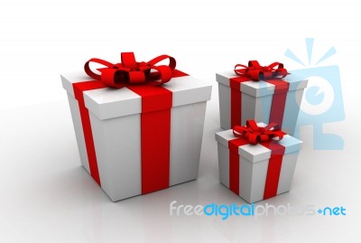 Gift Boxes Stock Image