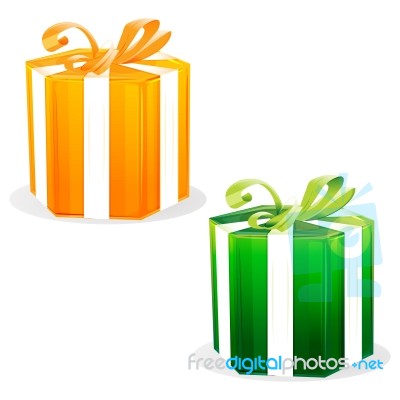 Gift Boxes Stock Image