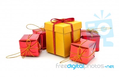 Gift Boxes Stock Photo