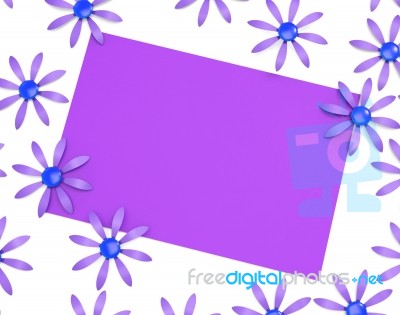 Gift Card Means Empty Space And Celebration Stock Image