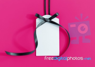 Gift Tag Stock Photo