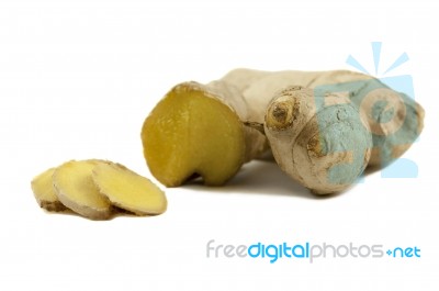 Ginger Root Stock Photo