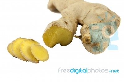 Ginger Root Stock Photo