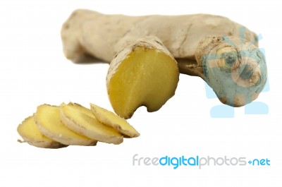 Ginger Root Stock Photo