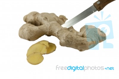 Ginger Root Stock Photo