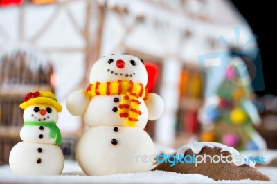 Gingerbread House Stock Photo