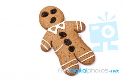 Gingerbread Man Stock Photo