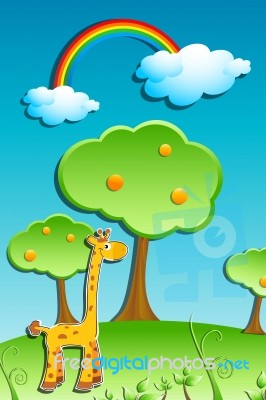 Giraffe Stock Image