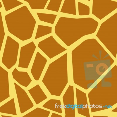 Giraffe Pattern Stock Image