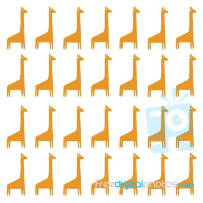 Giraffes Background1 Stock Image