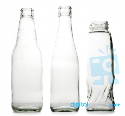 Glass Bottle Stock Photo