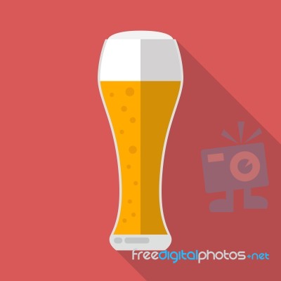 Glass Of Beer Icon Stock Image