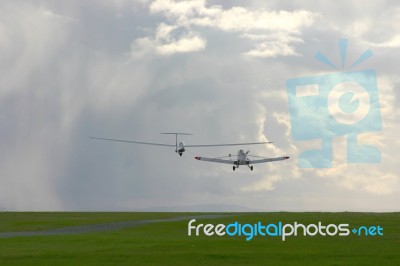 Glider Stock Photo