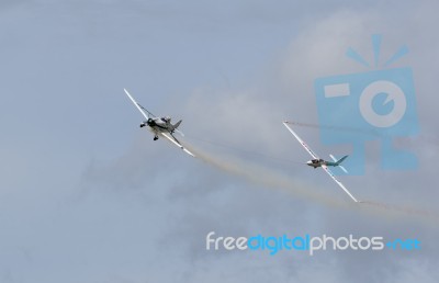 Gliderfx Display Team Stock Photo