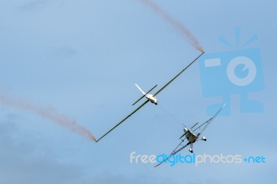 Gliderfx Display Team Stock Photo