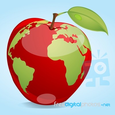 Global Apple Stock Image - Royalty Free Image ID 10036983