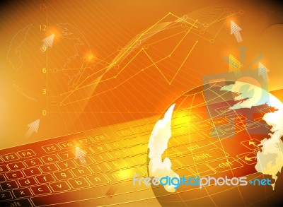 Global Business Stock Image